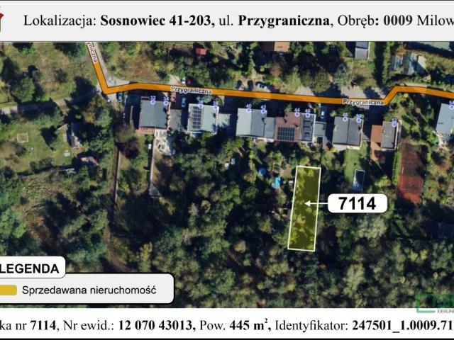 Grunt na sprzedaż w Sosnowiec, Śląskie