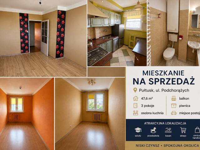 Mieszkanie na sprzedaż w Pułtusk, Mazowieckie