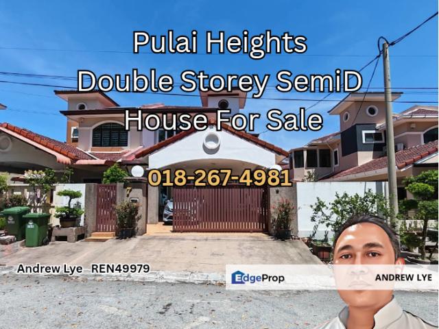 House for sale in Pulai Heights, Majlis Bandaraya Ipoh