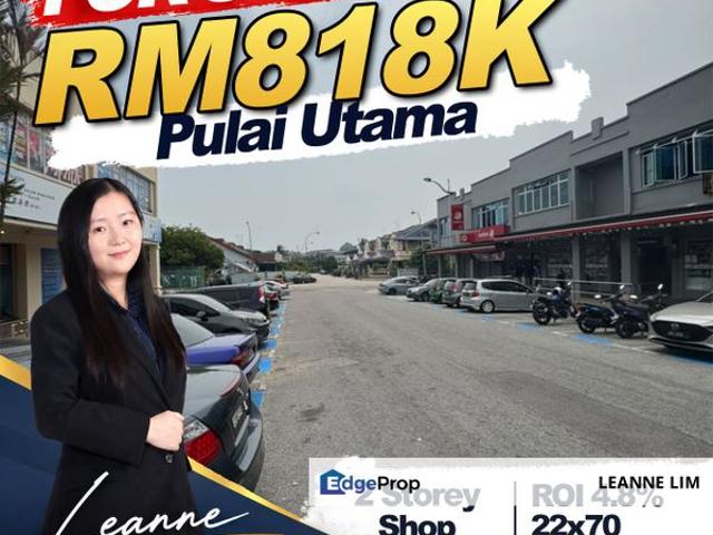 Shop for sale in Bukit Ledang, Johor