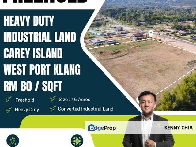 Warehouse for sale in Pulau Carey, Kuala Langat