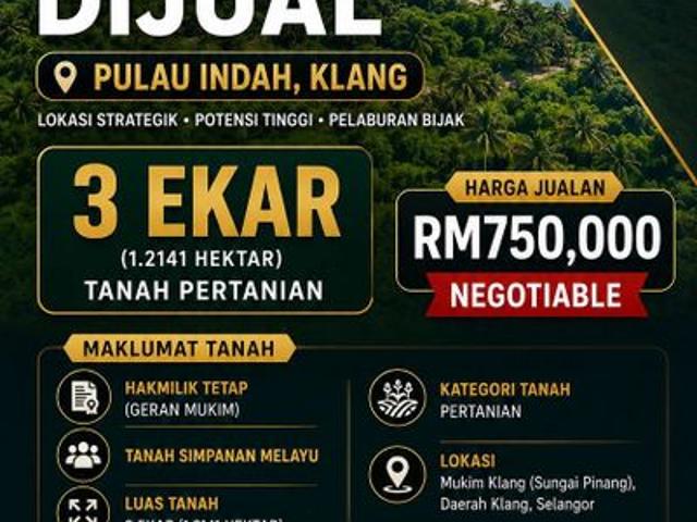 Shop for sale in Port Klang, Selangor