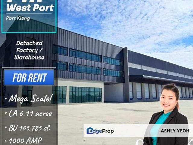 Warehouse for rent in Port Klang, Selangor