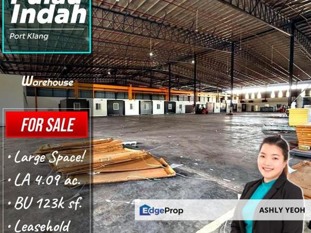 Warehouse for sale in Port Klang, Selangor