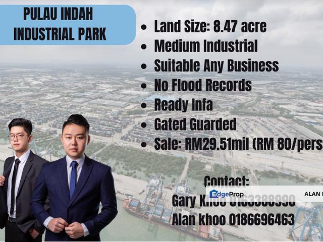 Warehouse for sale in Port Klang, Selangor