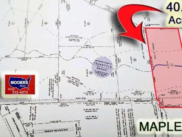Land for sale in Mapleton, Maine