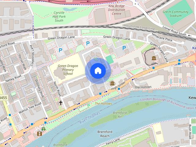 Apartment for rent in London Borough of Hounslow, Cat Hill