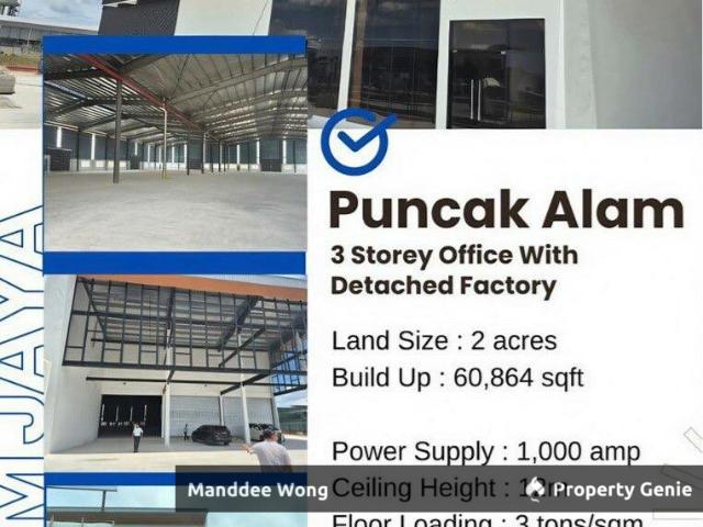 Warehouse for rent in Selangor