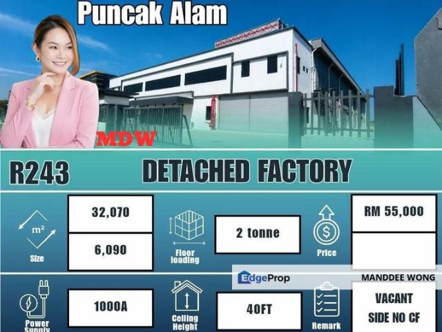 Warehouse for rent in Selangor