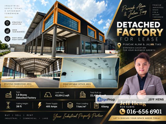 Warehouse for rent in Selangor