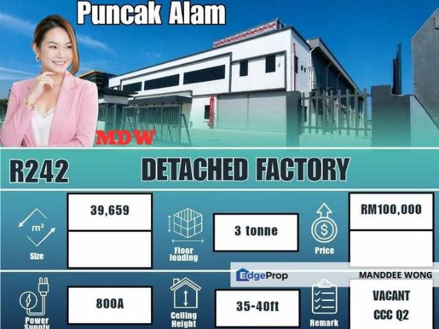 Warehouse for rent in Selangor