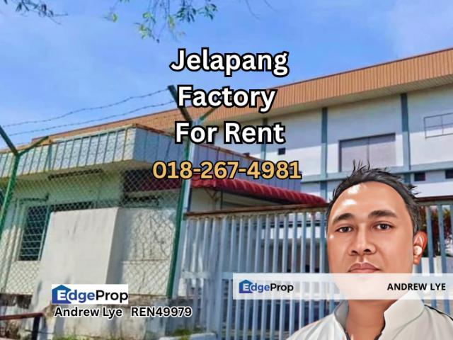 Warehouse for rent in Perak, Tanjong Ipoh