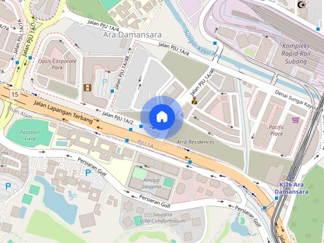 Apartment for rent in PJU 1A, Petaling Jaya