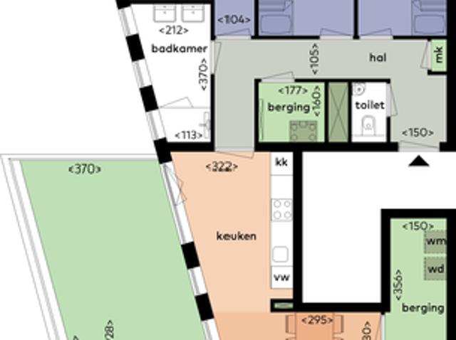 Appartement te huur in Punt sniep, Diemen