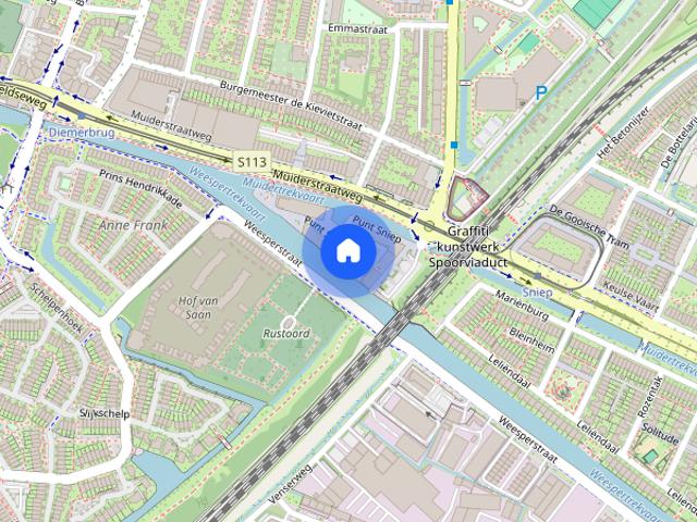 Appartement te huur in Diemen, Noord Holland