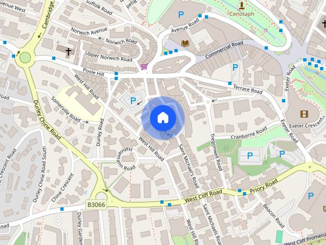 Studio for rent in West Cliff, Bournemouth