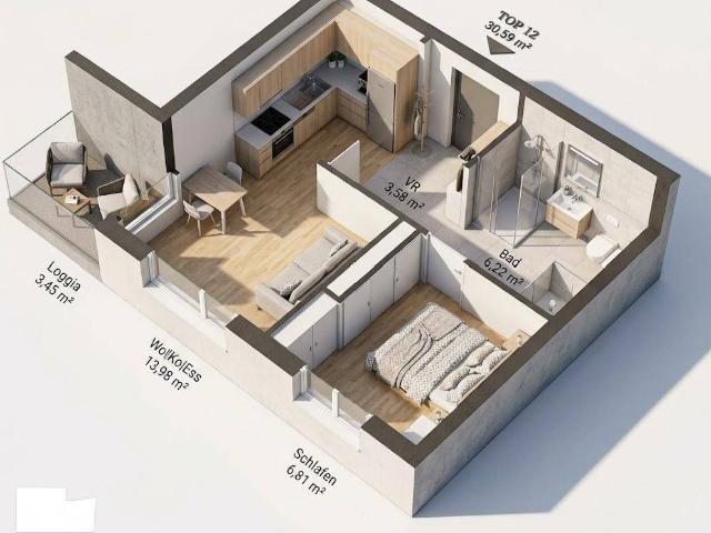 Apartment kaufen in Waltendorf, Gersdorf-Feistritz