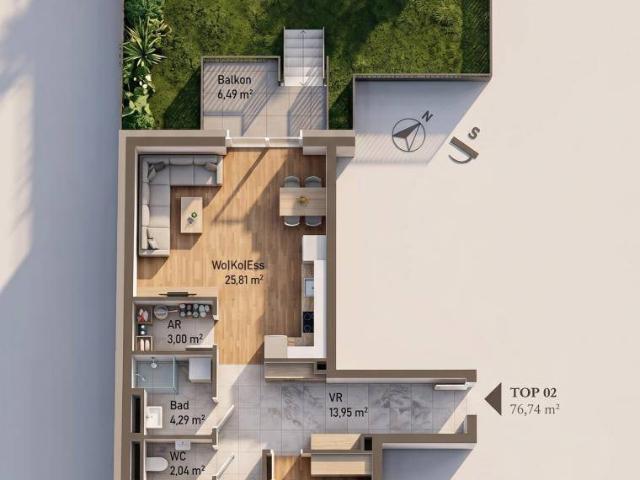 Apartment kaufen in Waltendorf, Gersdorf-Feistritz