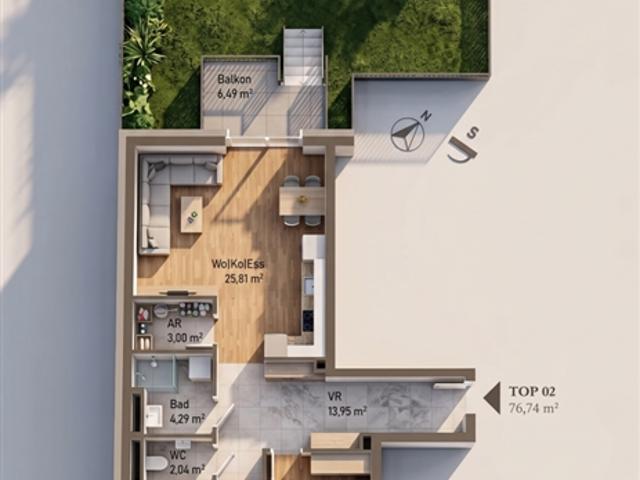 Wohnung kaufen in Puntigam, Gersdorf-Feistritz