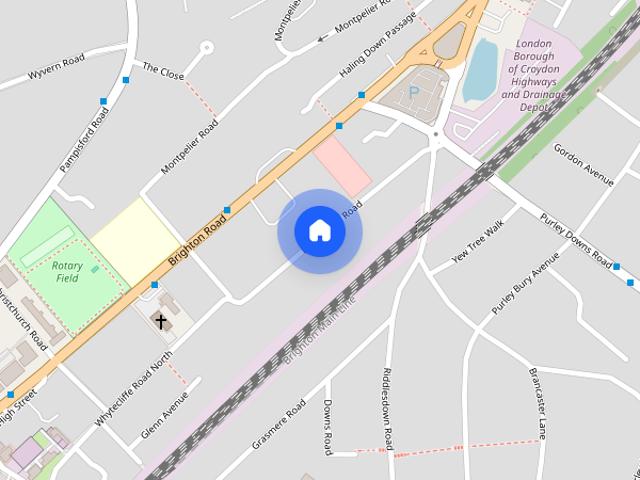 Apartment for rent in London Borough of Croydon, Purley