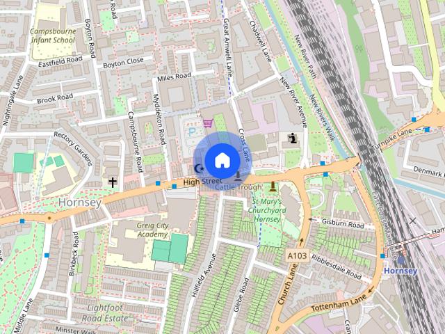 Apartment for rent in Hornsey, Greater London