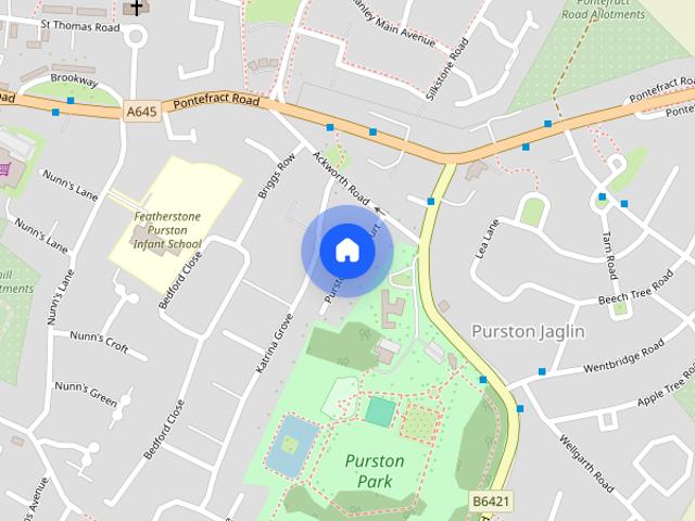 House for rent in Purston Jaglin, West Yorkshire