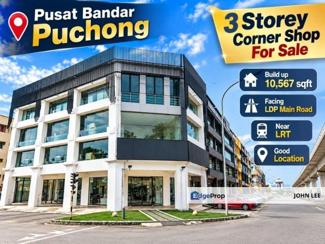 Shop for sale in Puchong, Majlis Bandaraya Subang Jaya