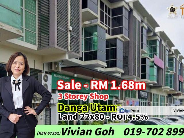 Shop for sale in Johore Bahru, Johor