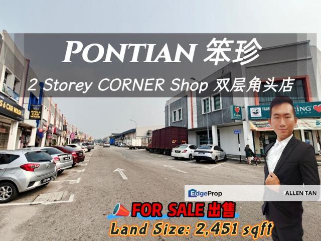 Shop for sale in Pusat Perniagaan Kota Emas, Pontian