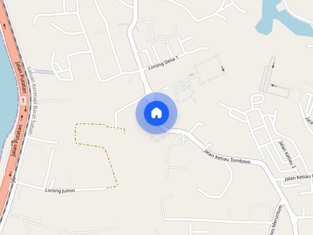 Apartment for rent in Putatan, Sabah