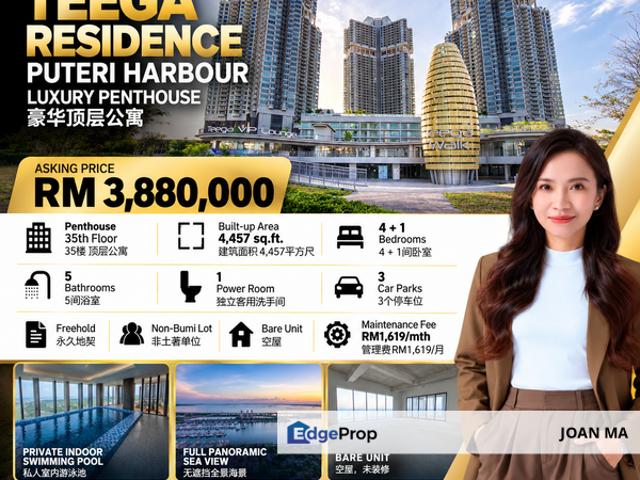 Condominium for sale in Iskandar Puteri, Johor Bahru