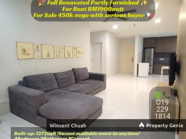 Condominium for rent in Melati Utama (Platinum Hills), Kuala Lumpur