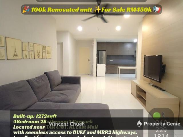 Condominium for sale in Melati Utama (Platinum Hills), Kuala Lumpur