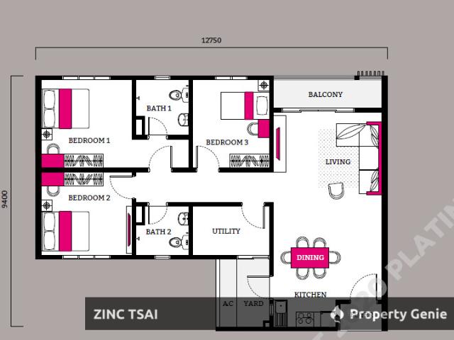 Condominium for rent in Country Heights Damansara, Kuala Lumpur