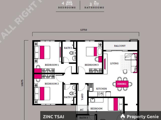 Condominium for rent in Country Heights Damansara, Kuala Lumpur