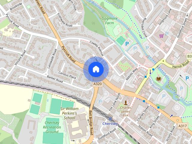 Apartment for rent in Chertsey, Runnymede