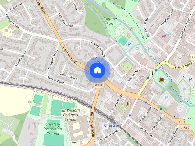 Apartment for rent in Row Town, Surrey