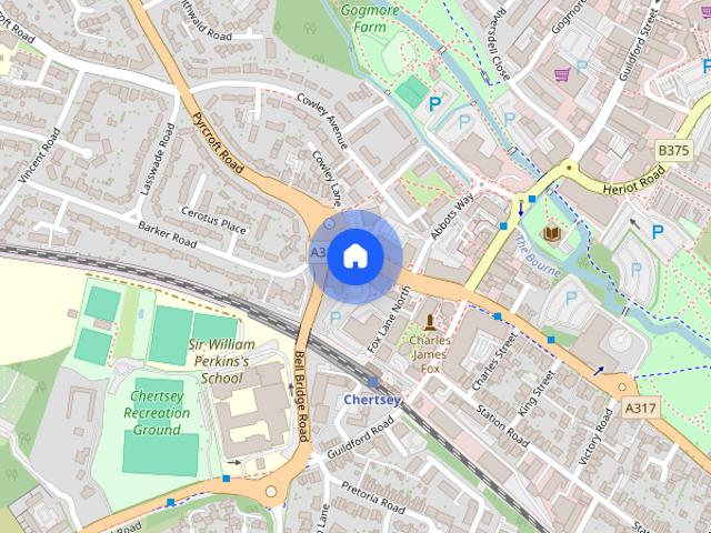 Apartment for rent in Chertsey, Runnymede