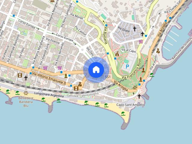 Appartamento in affitto a Bordighera, Liguria