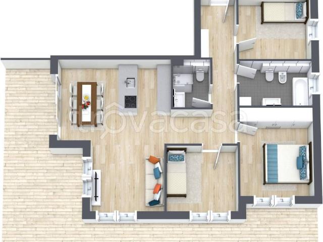 Appartamento in affitto a Burggrafenamt - Burgraviato, Lagundo - Algund