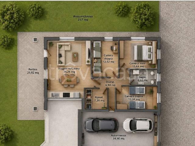 Appartamento in vendita a Guidizzolo, Mantova