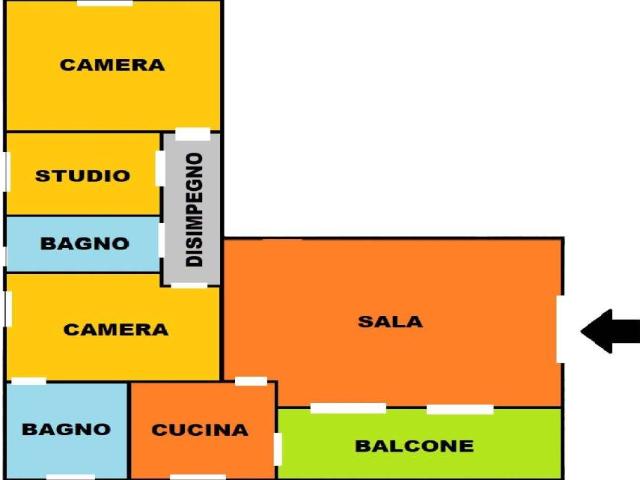 Appartamento in vendita a Modena, Reggio Emilia