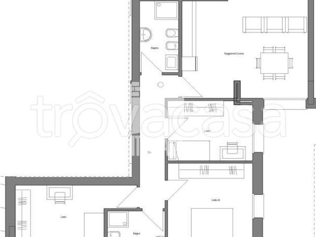 Appartamento in vendita a Sant'Antonio, Porto Mantovano