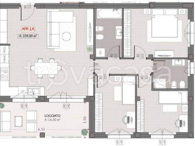 Appartamento in vendita a Siziano, Lombardia