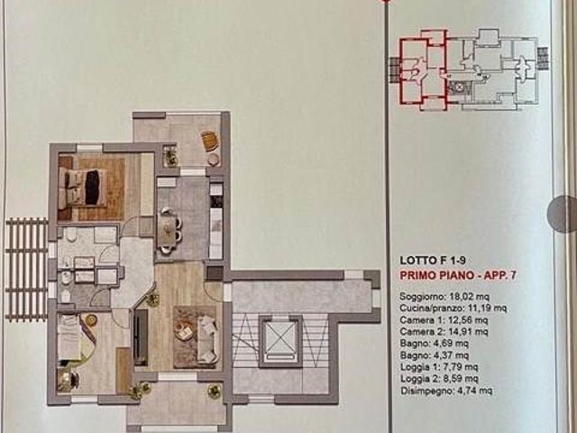 Appartamento in vendita a Popigliano, Vaiano