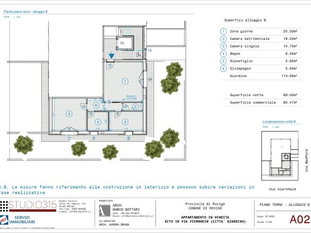 Appartamento in vendita a Rovigo, Veneto
