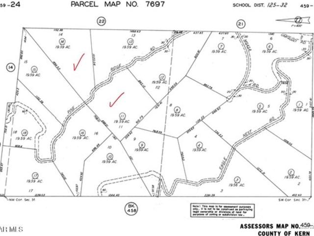 Land for sale in Tehachapi, California