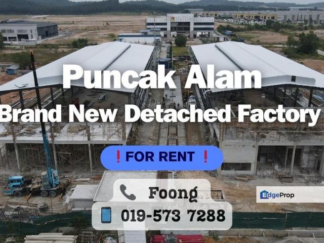 Warehouse for rent in Seksyen 9, Bandar Puncak Alam