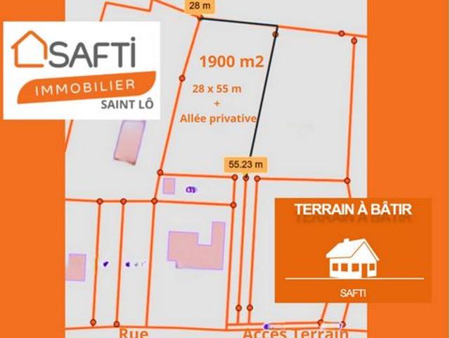 Terrain vente à Saint-Lô, Le Mesnil-rouxelin