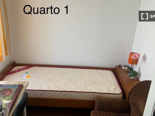 Quarto alugar em Enxurreiras, Pedrouços